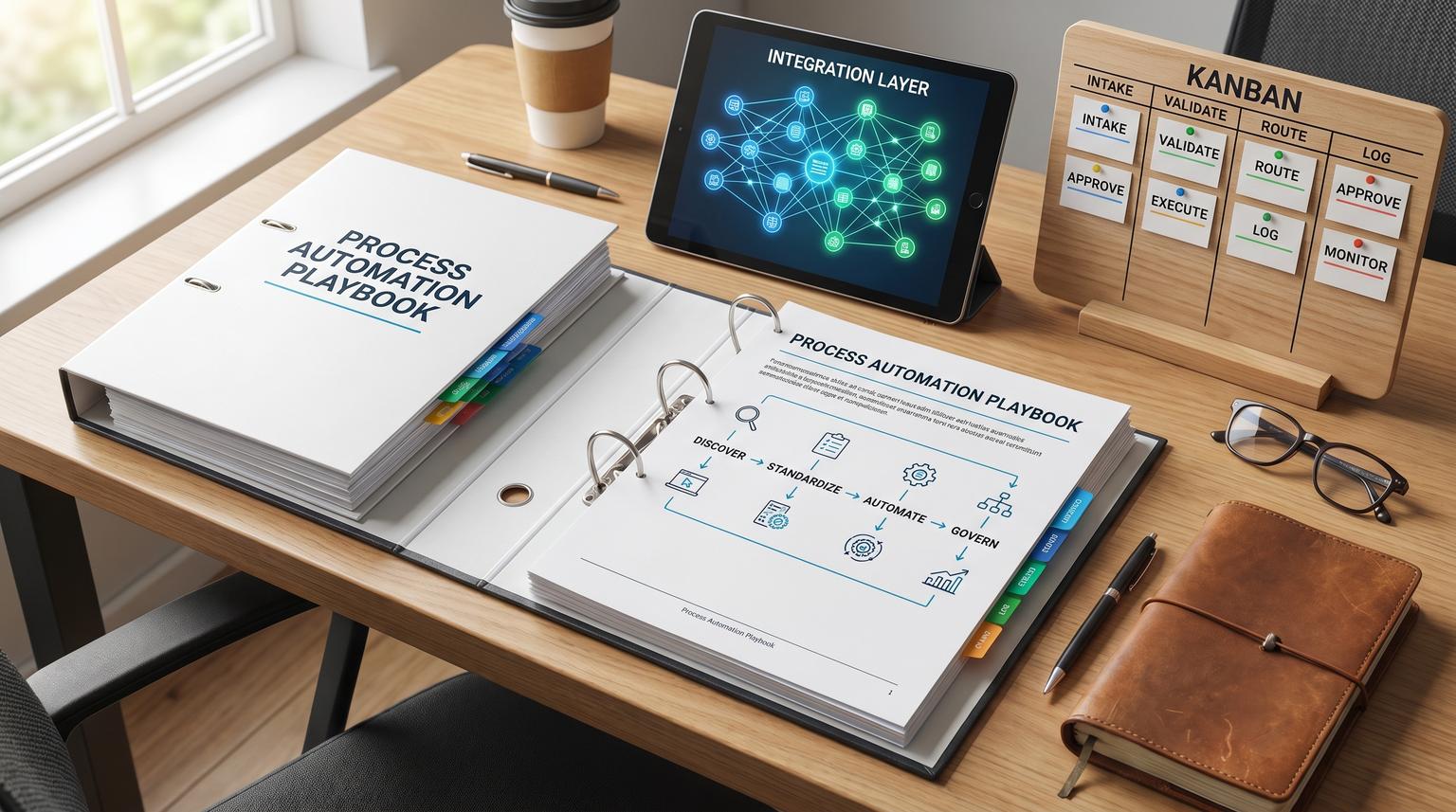 The Business Process Automation Playbook: Map, Standardize, Automate, and Govern Back-Office Workflows