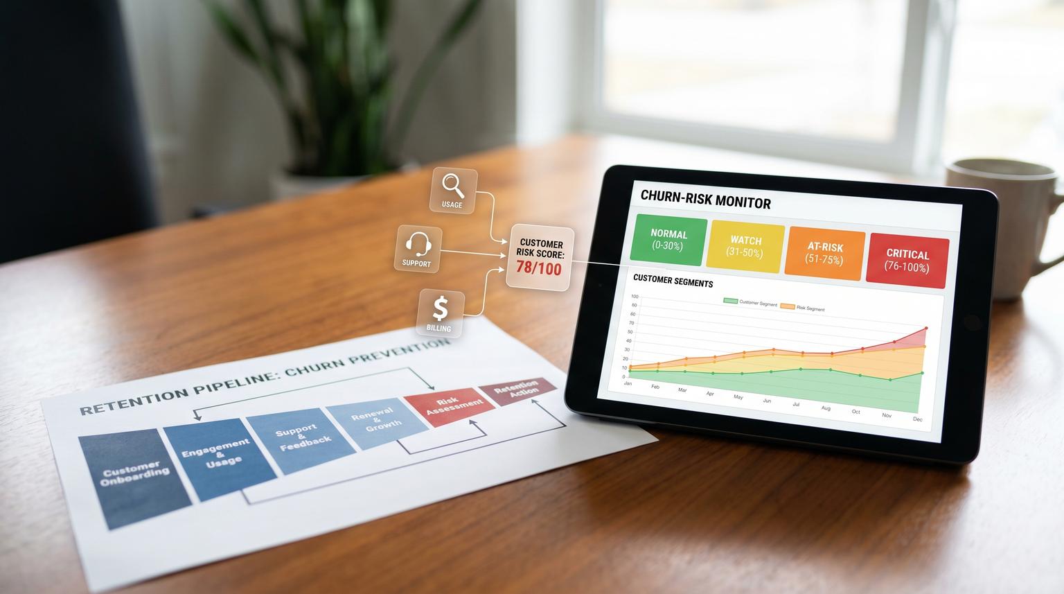 Churn early warning that actually drives retention with predictive analytics for business growth
