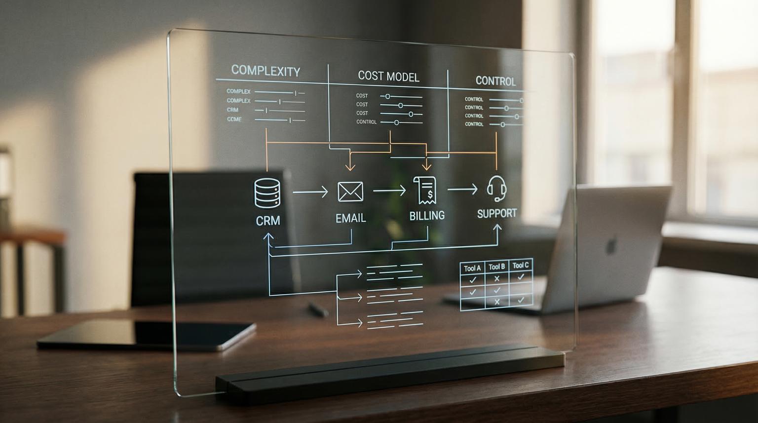 No-Code Automation Tools Comparison: n8n vs Zapier vs Make for CRM, Email, and API Workflows