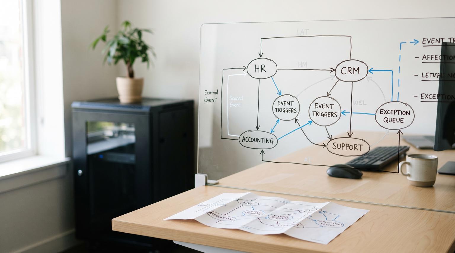 The Business Process Automation Playbook: Map, Standardize, Automate, Monitor, Improve