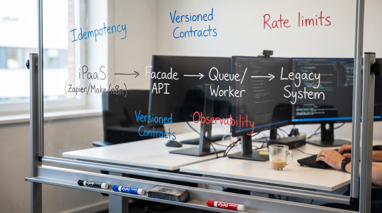 Choosing custom API development vs iPaaS connectors for legacy and in-house systems without maintenance debt