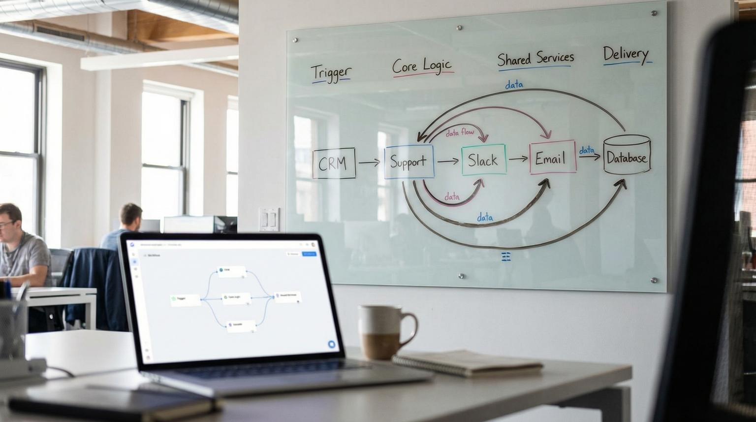 The n8n Production Playbook: A Reusable Workflow Architecture for CRM, Support, Ops, and Reporting