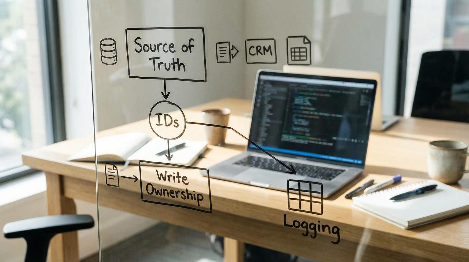 Stop duplicates and drift in Zapier automation by choosing the right source of truth