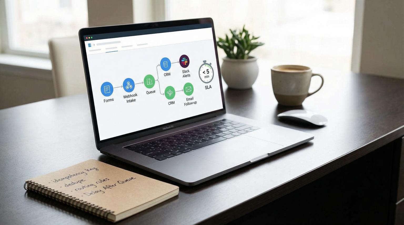 Stop losing inbound leads with CRM automation with Zapier and a 5 minute response SLA