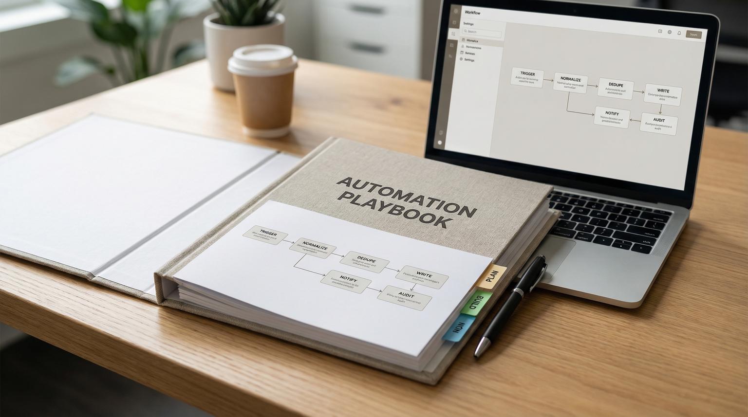 The Make.com Automation Playbook: How to Design, Build, and Operate Reliable Scenarios Across Your Business