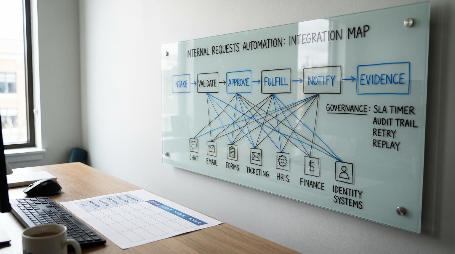 Choosing the right task automation tools comparison for internal requests with approvals, SLAs, and audit trails