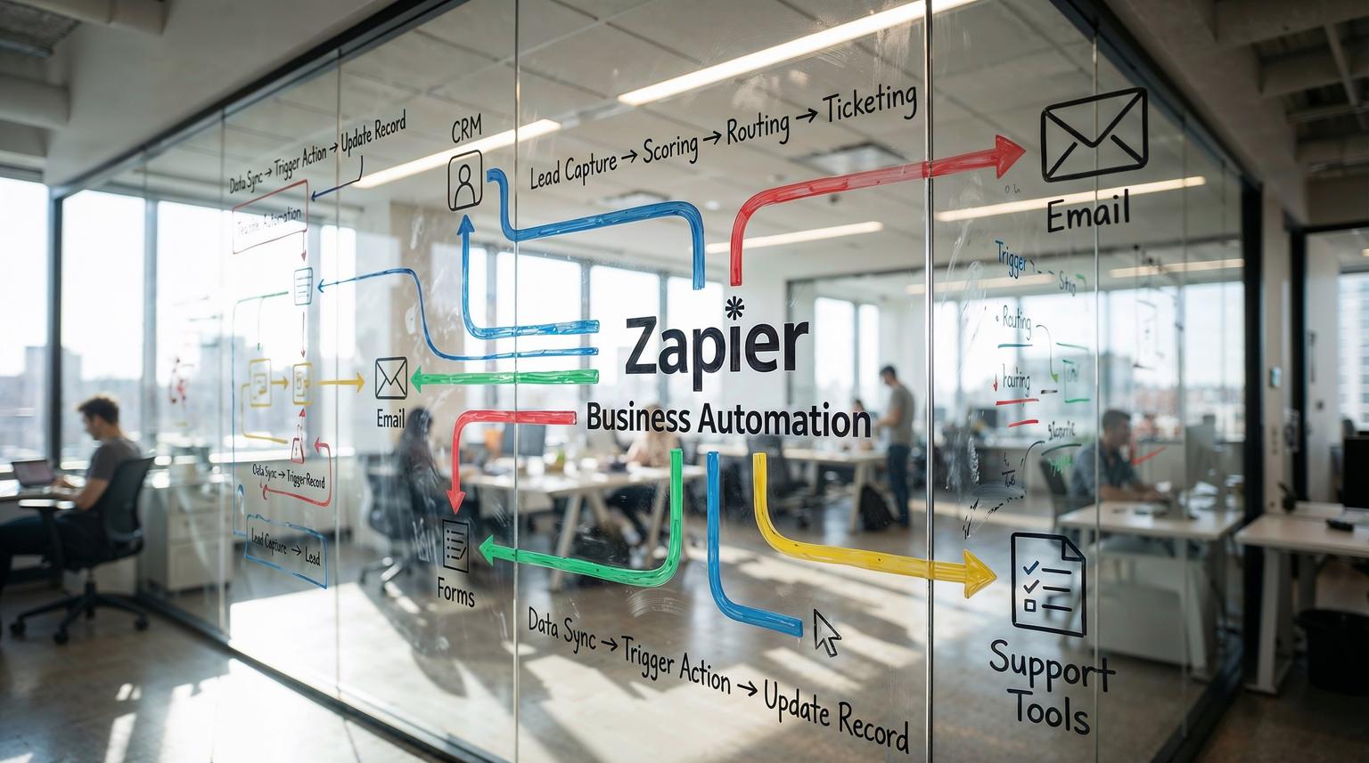 Zapier Business Automation: Real Workflows That Eliminate Manual Sales, CRM, and Support Tasks