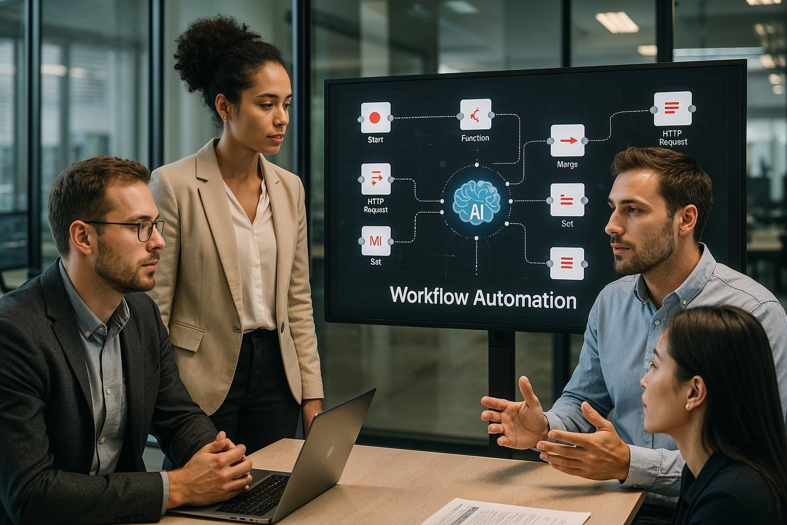 How AI-Driven n8n Automation Optimizes Custom Workflows for Business Efficiency in 2025