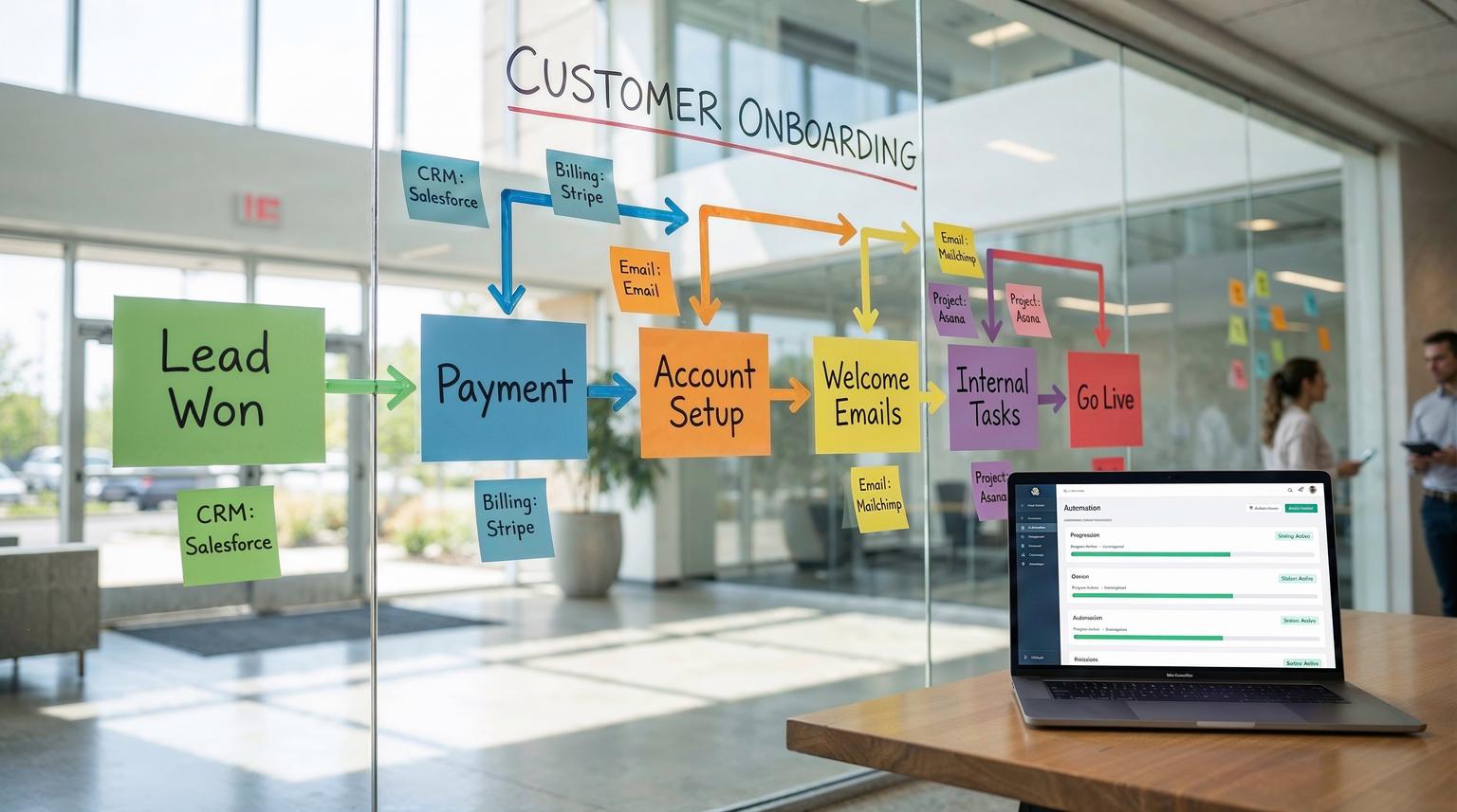 How Workflow Automation Solutions Transform Customer Onboarding for Growing Businesses