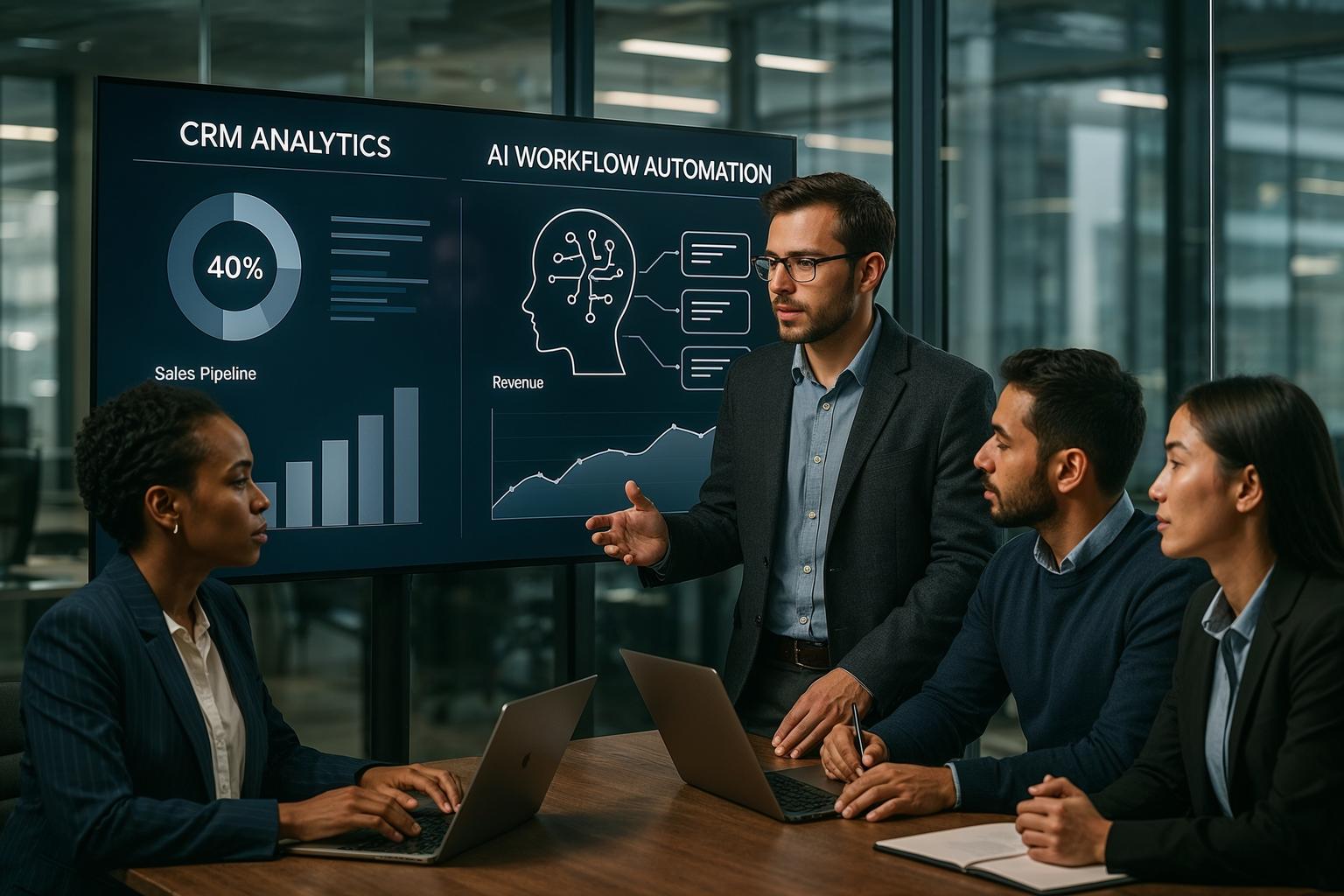 How AI-Powered CRM Integrations Transform Business Automation Workflows in 2025