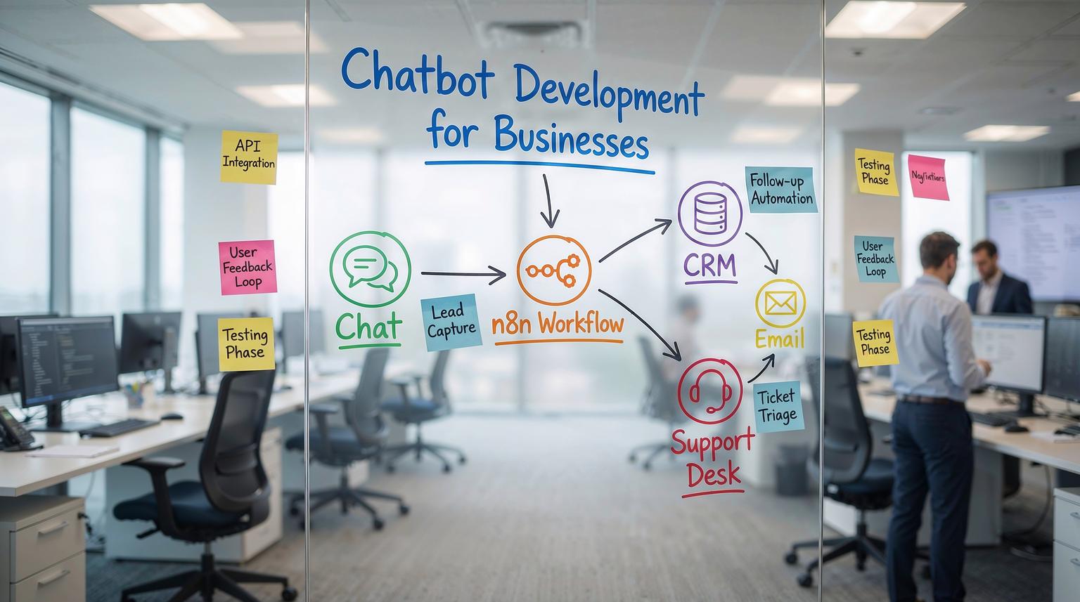 Chatbot Development for Businesses: Build Your First Workflow and Scale to Automated Customer Support