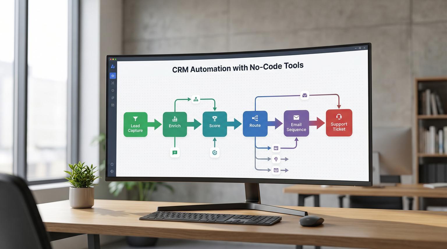 CRM Automation with No-Code Tools: Build End-to-End Customer Journeys From Lead to Loyalty