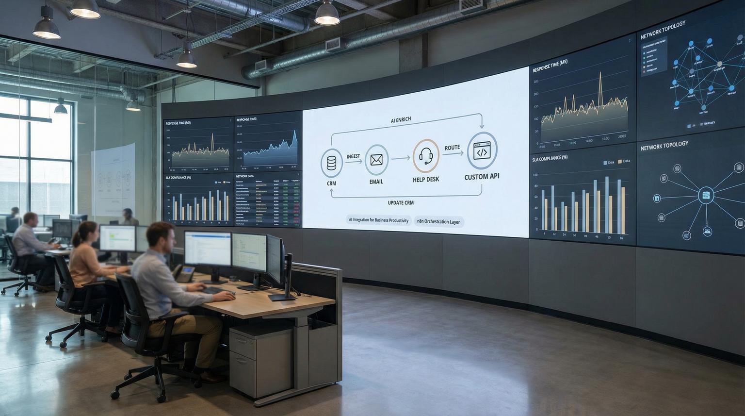 AI Integration for Business Productivity: Automate CRM Workflows and Customer Service with n8n and Custom APIs