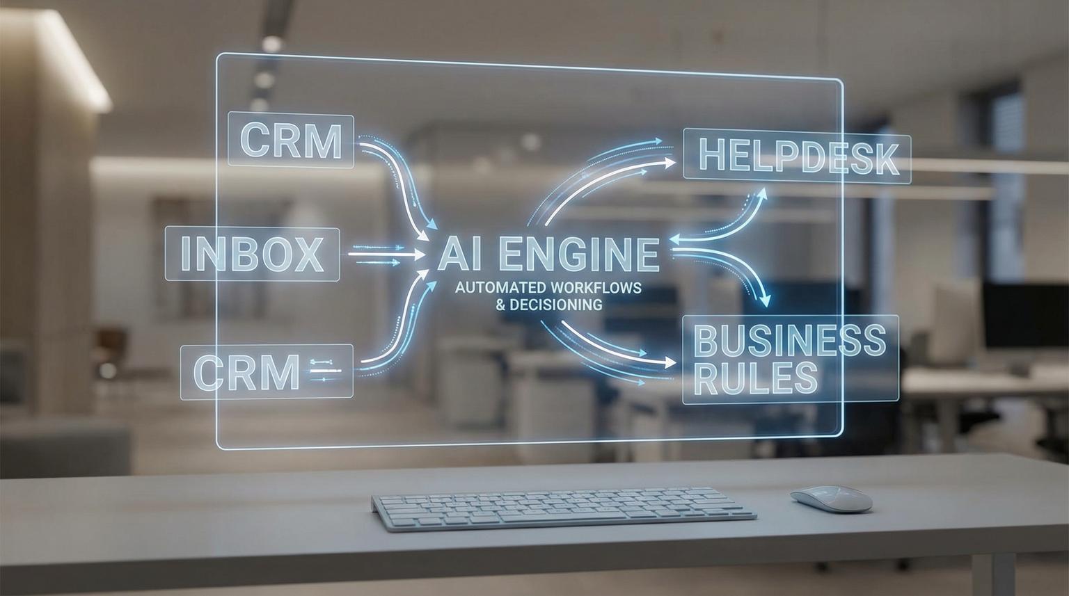 AI Integration for Business Automation That Actually Works: n8n Workflows Connected to Your CRM and Email